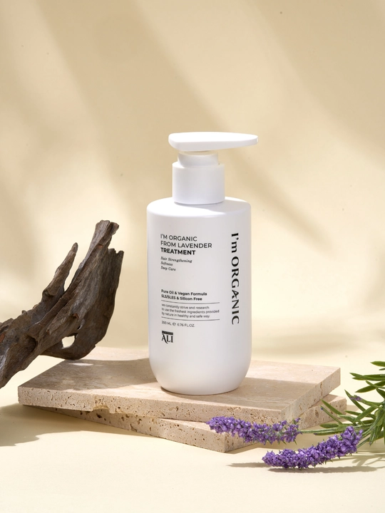 Sochni qayta tiklovchi tritment-balzam I'm Organic From Lavender, 200 ml