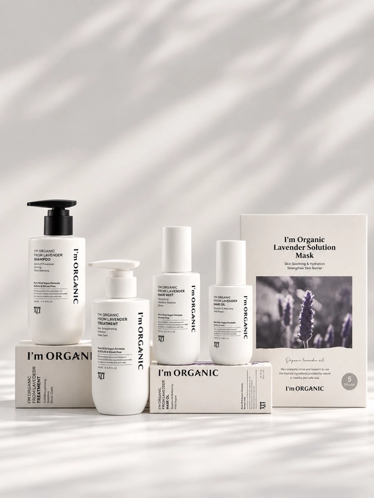 Sochni qayta tiklovchi tritment-balzam I'm Organic From Lavender, 200 ml