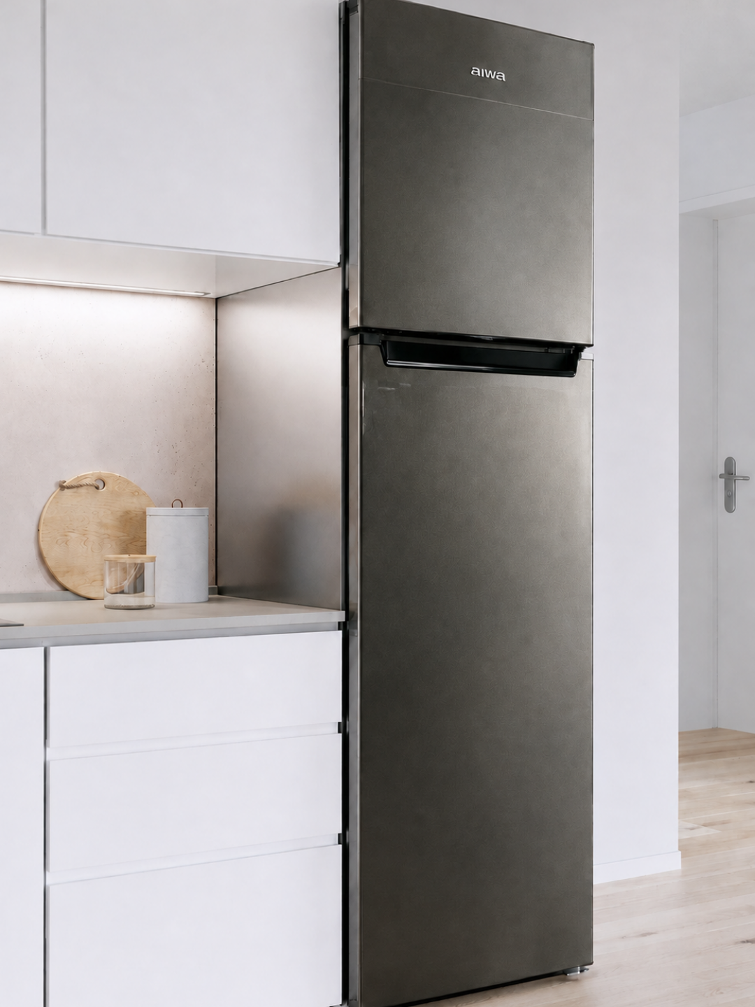 AIWA ikki kamerali sovutgich 210 litr, 60×65×145 sm - 