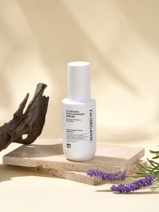 I’m Organic From Lavender soch uchun yengil oziqlantiruvchi moyi, 50 ml