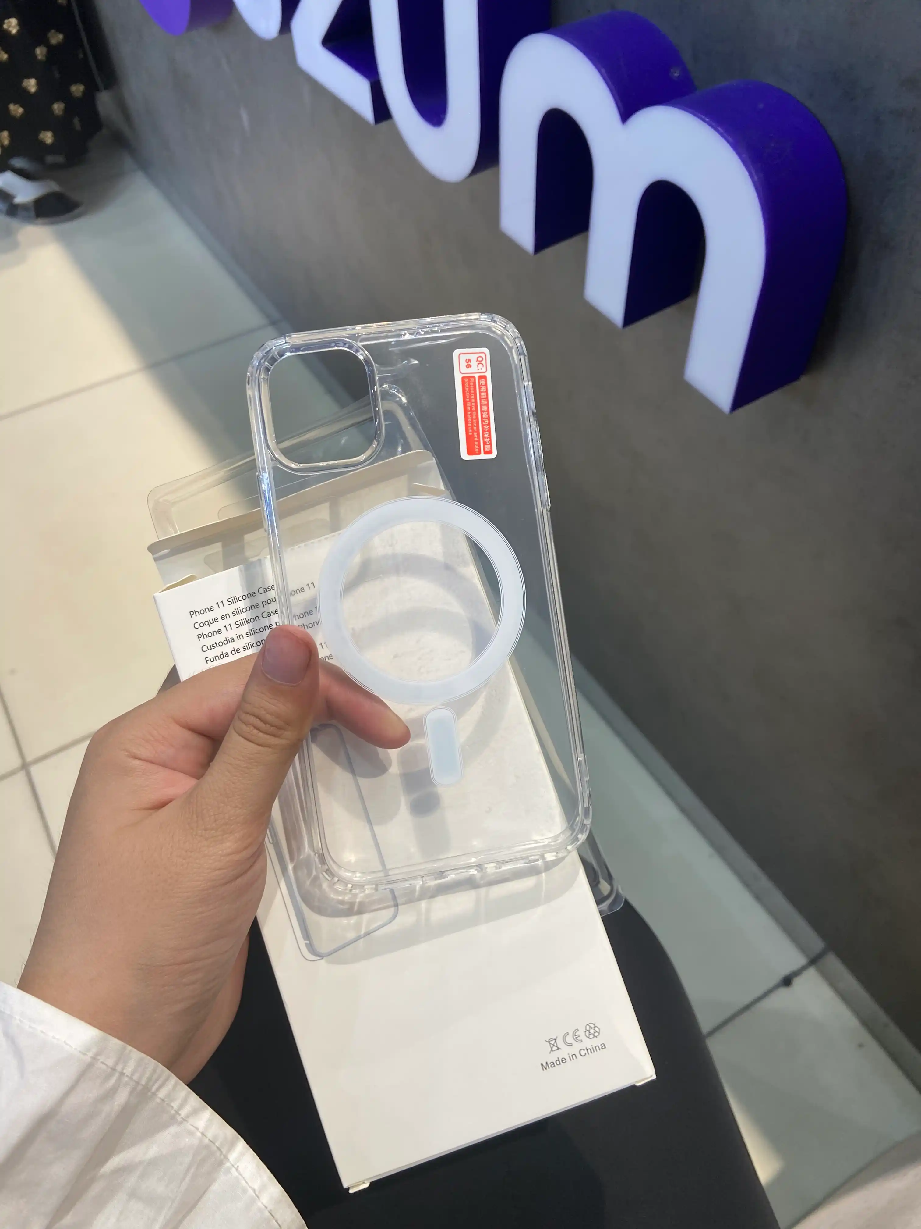 IPhone, 11, 12, 13, 14, 15, 16, Pro, Pro Max uchun Magsafe g‘ilofi