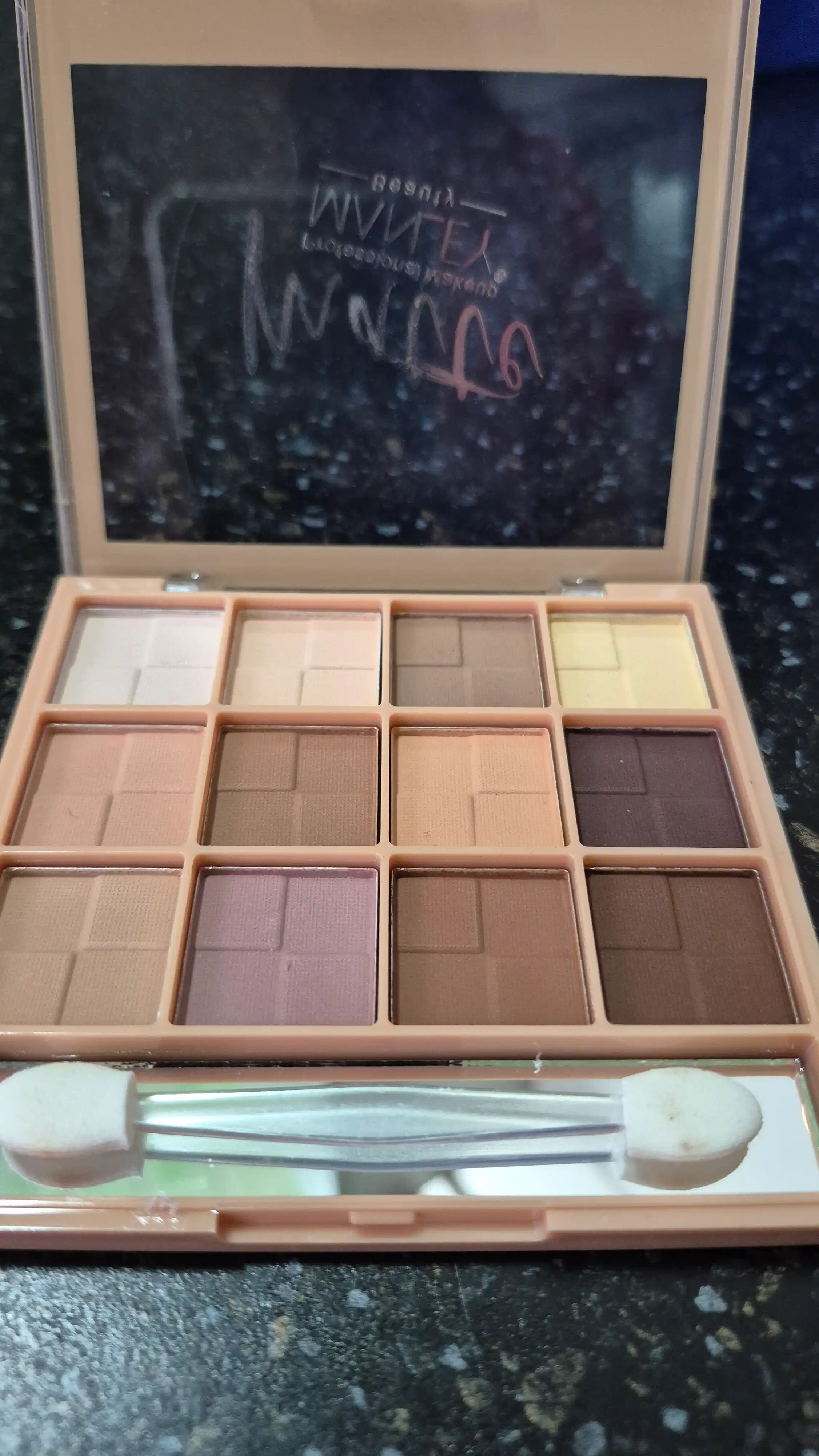 Палитра матовых теней для век, MATTE PROFESSIONAL тени для кожи вокруг глаз, из 10 цветов