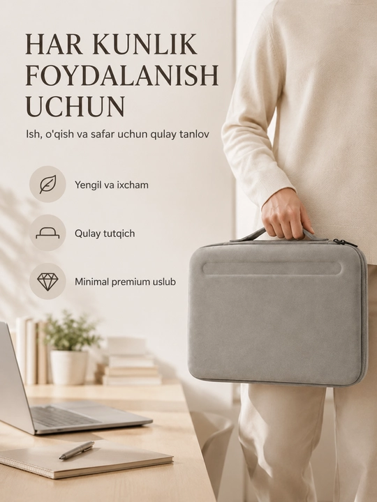 Прочная сумка с жёстким корпусом для ноутбука и MacBook 13–14 и 14-15,6 дюймов
