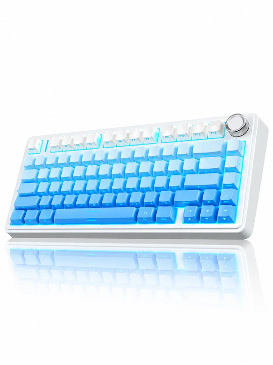 Mexanik klaviatura AULA F75 - F75 Pro gamerlar uchun, RGB yoritgich, 3 xil ulanish
