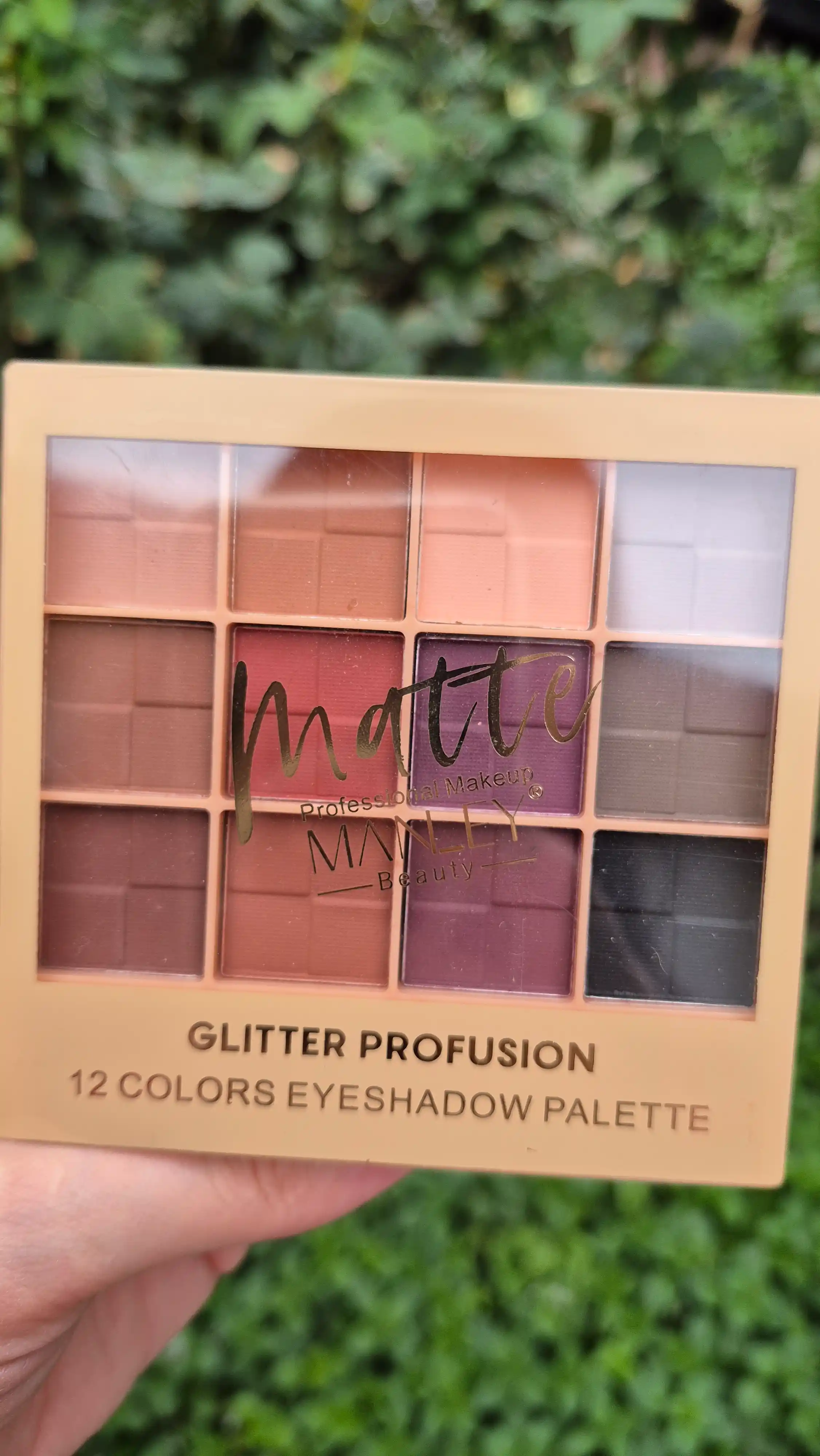 Палитра матовых теней для век, MATTE PROFESSIONAL тени для кожи вокруг глаз, из 10 цветов