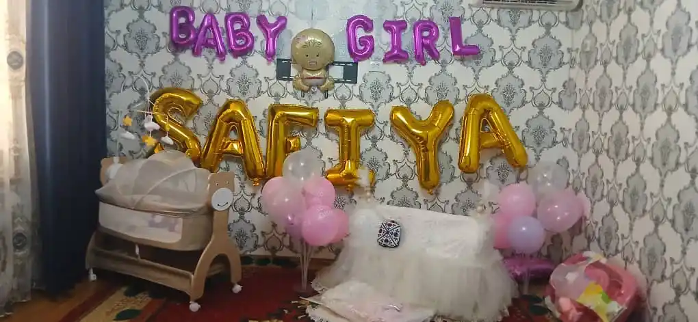 Набор воздушных шаров из фольги baby boy и baby girl и гендерная вечеринка