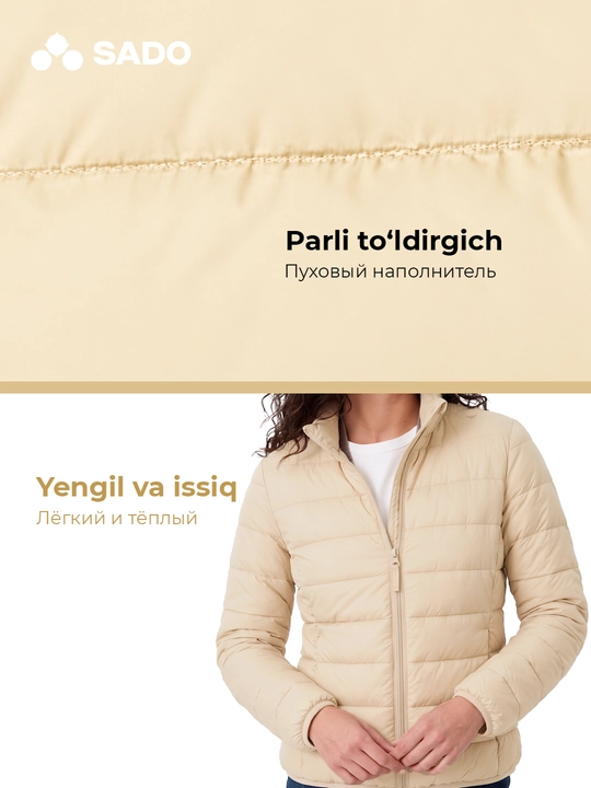 SADO muqovali ayol pufagi