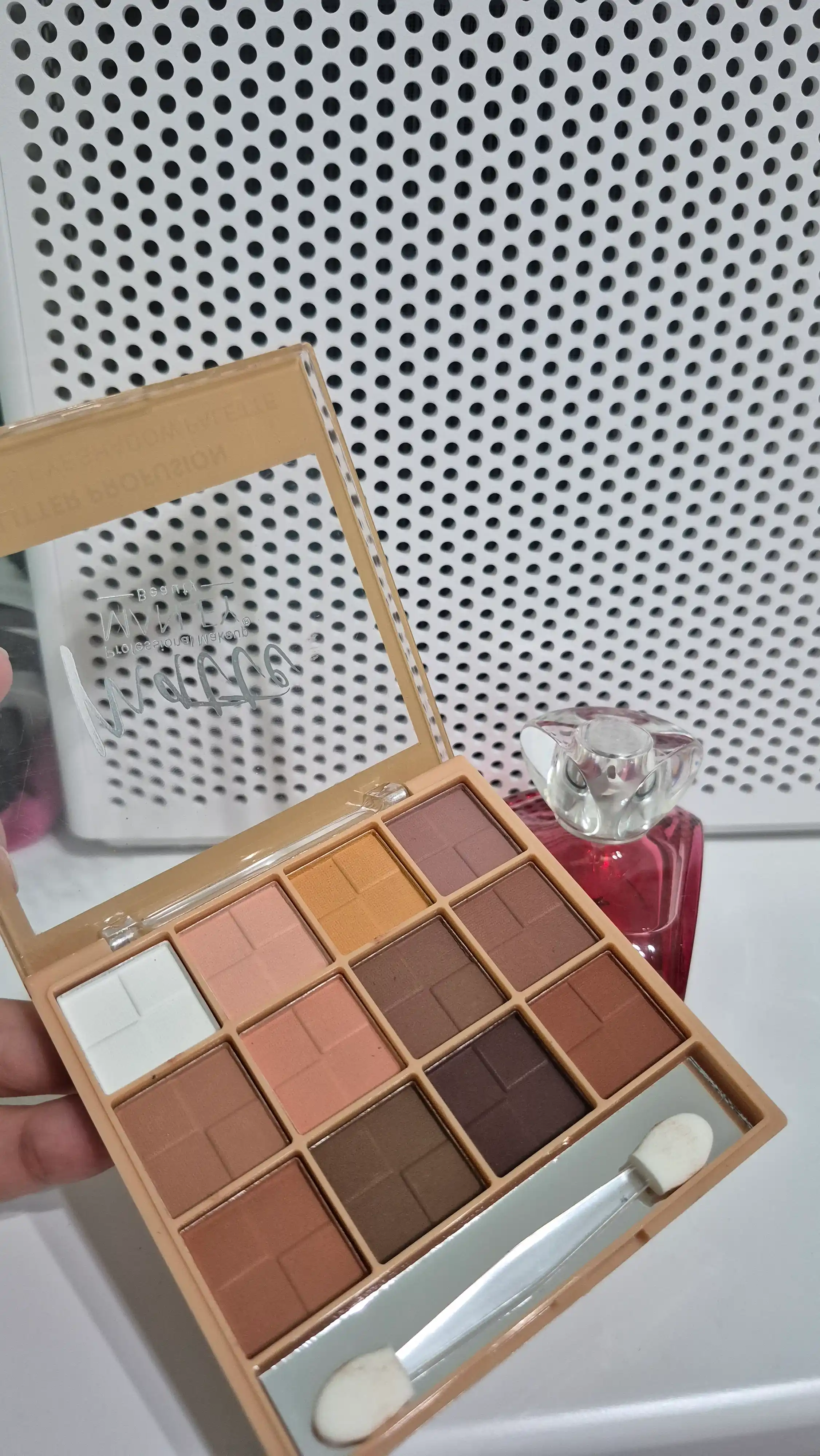 Палитра матовых теней для век, MATTE PROFESSIONAL тени для кожи вокруг глаз, из 10 цветов
