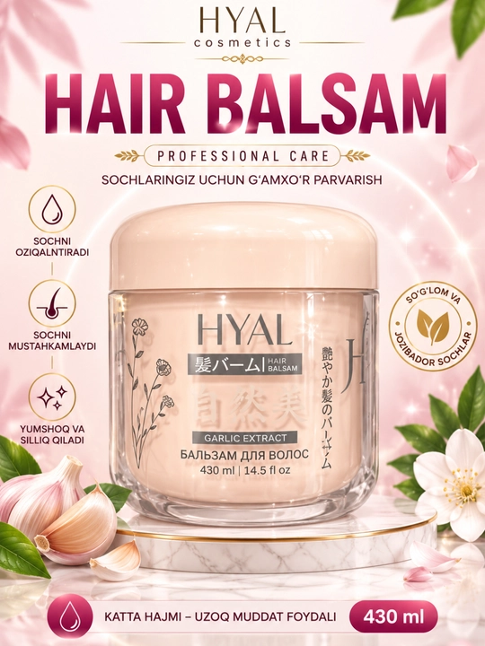 Beautiful Forever Garlic Extract — sarimsoq ekstraktli tiklovchi soch balzami, 430 ml - 