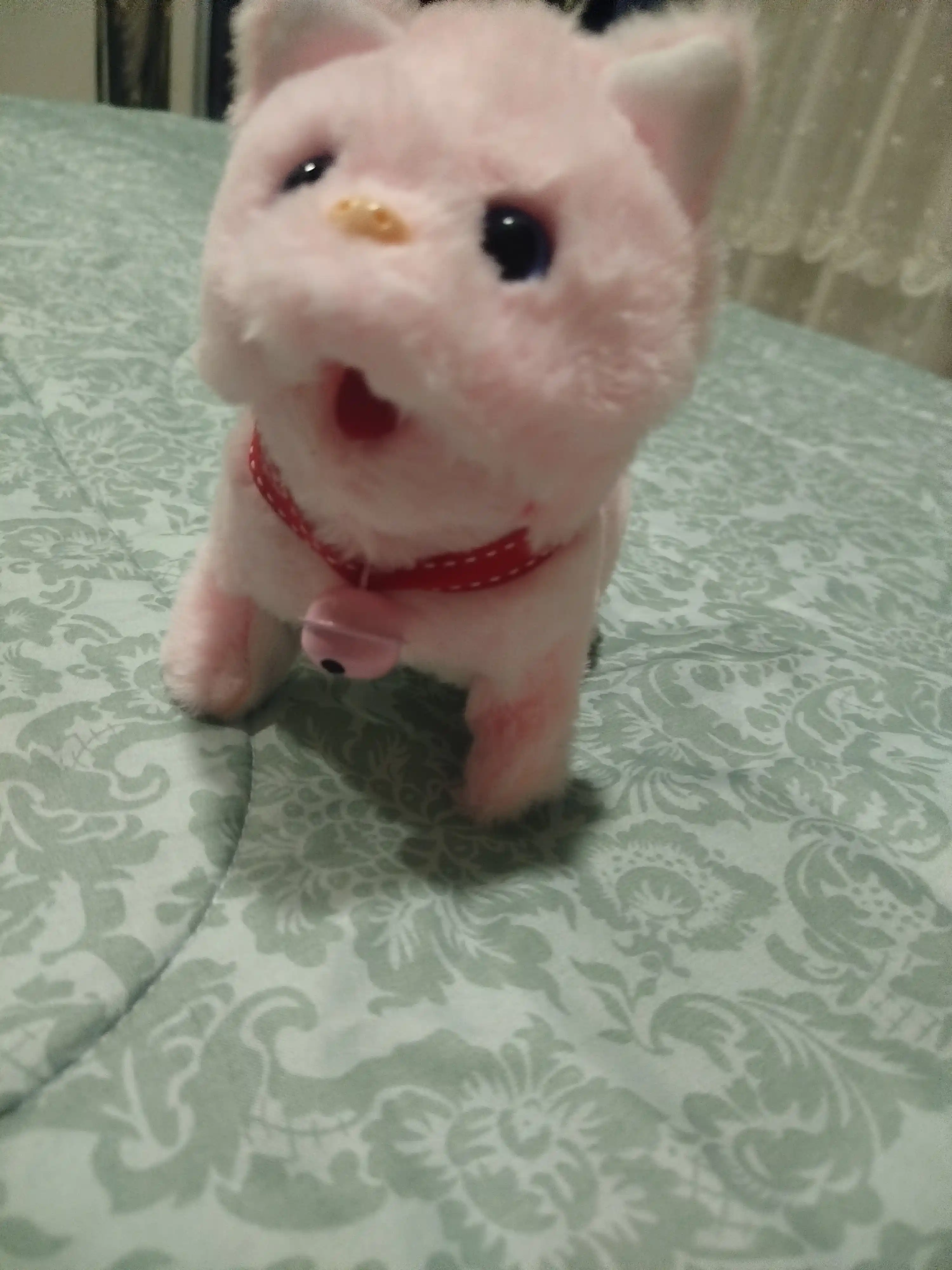 Котенок игрушка интерактивная, кошка робот, собачка робот, умный кот ходит, мяукает, лает