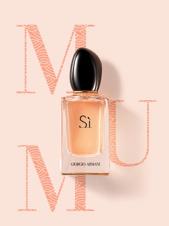Giorgio Armani Sì ayollar atiri, Eau de Parfum, qora smorodina va vanil, 3–100 ml