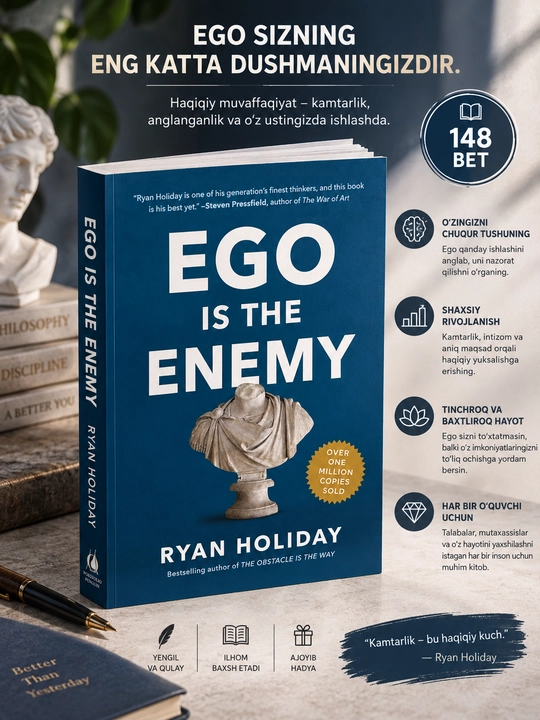 Ego is the Enemy, Ryan Holiday - 