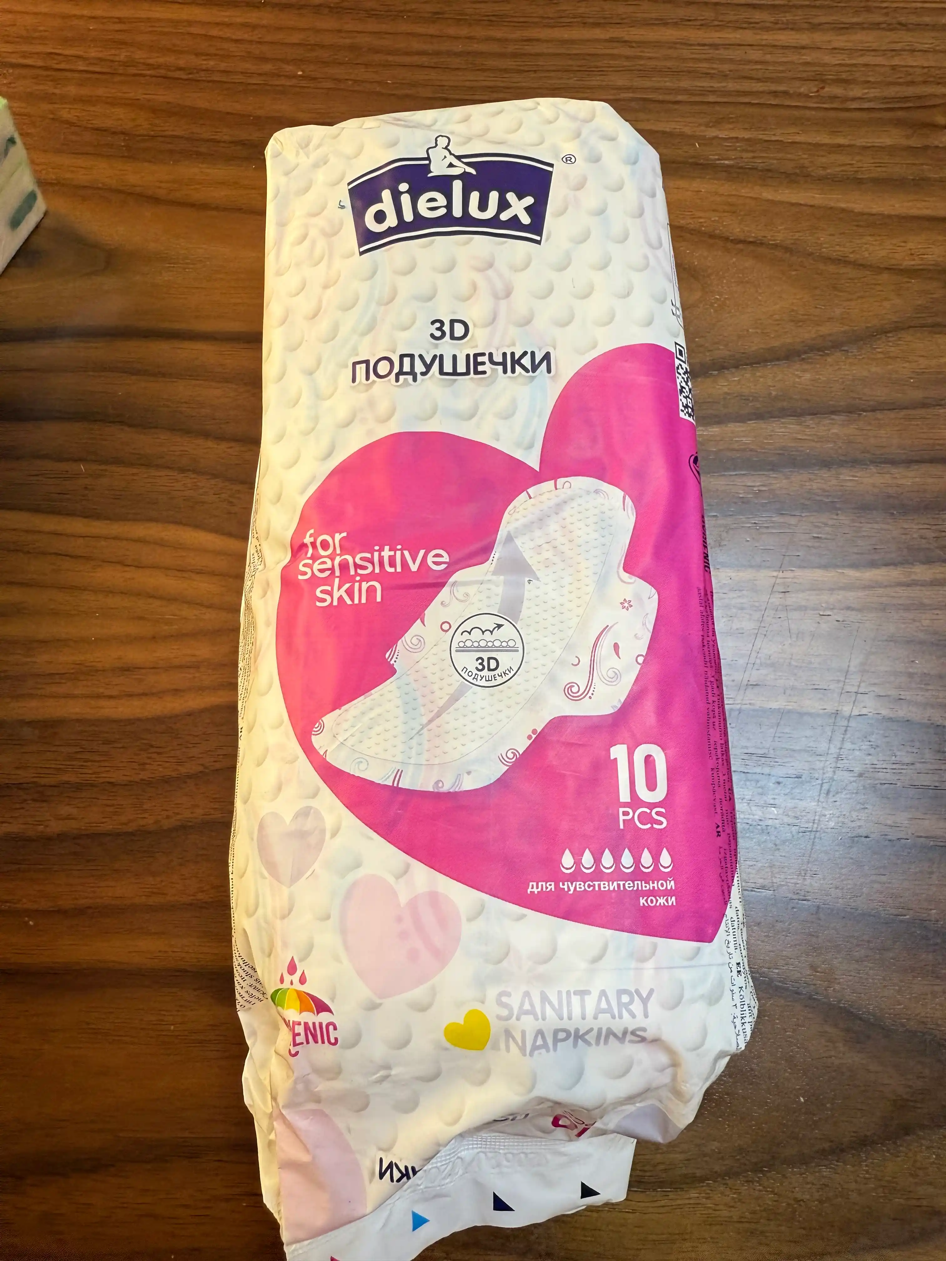 Ayollar yostiqchalar Dielux 3d, 10 dona
