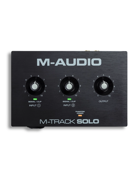 M-Audio M-Track Solo аудиоинтерфейс с 1 микрофонным предусилителем - 