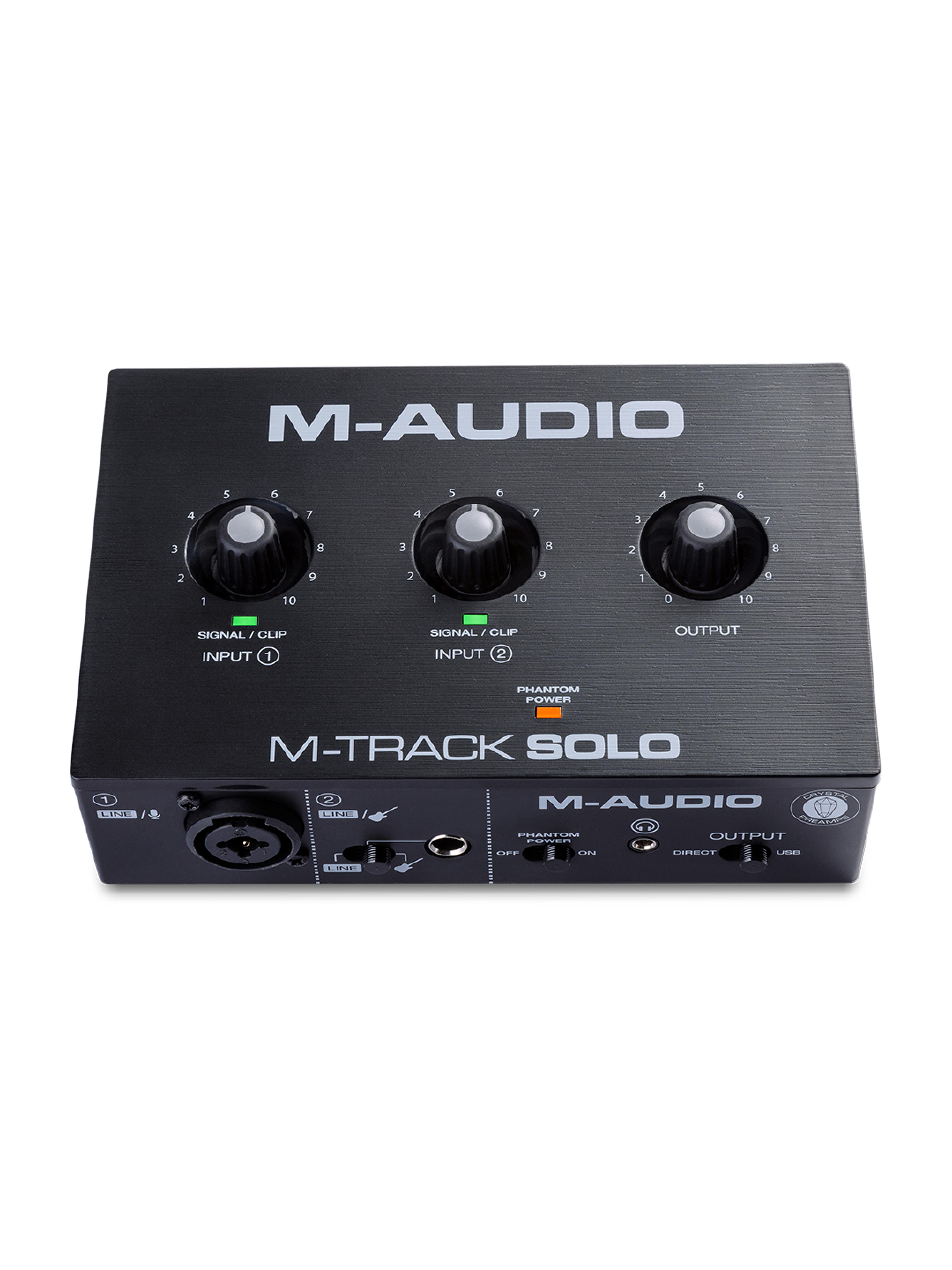 M-Audio M-Track Solo аудиоинтерфейс с 1 микрофонным предусилителем