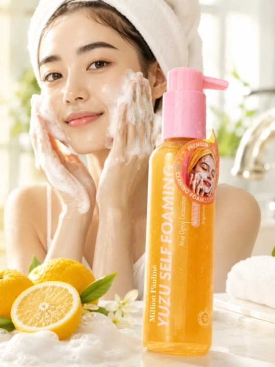 Yuvinish uchun ko‘pik, Lalarecipe Yuzu Self Foamin - 
