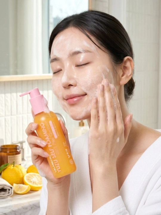 Yuvinish uchun ko‘pik, Lalarecipe Yuzu Self Foamin