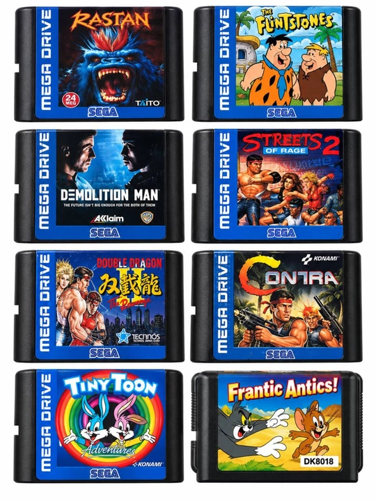 Картридж для Sega 16 bit, игровые кассеты SEGA Mega Drive, ретро игры - 