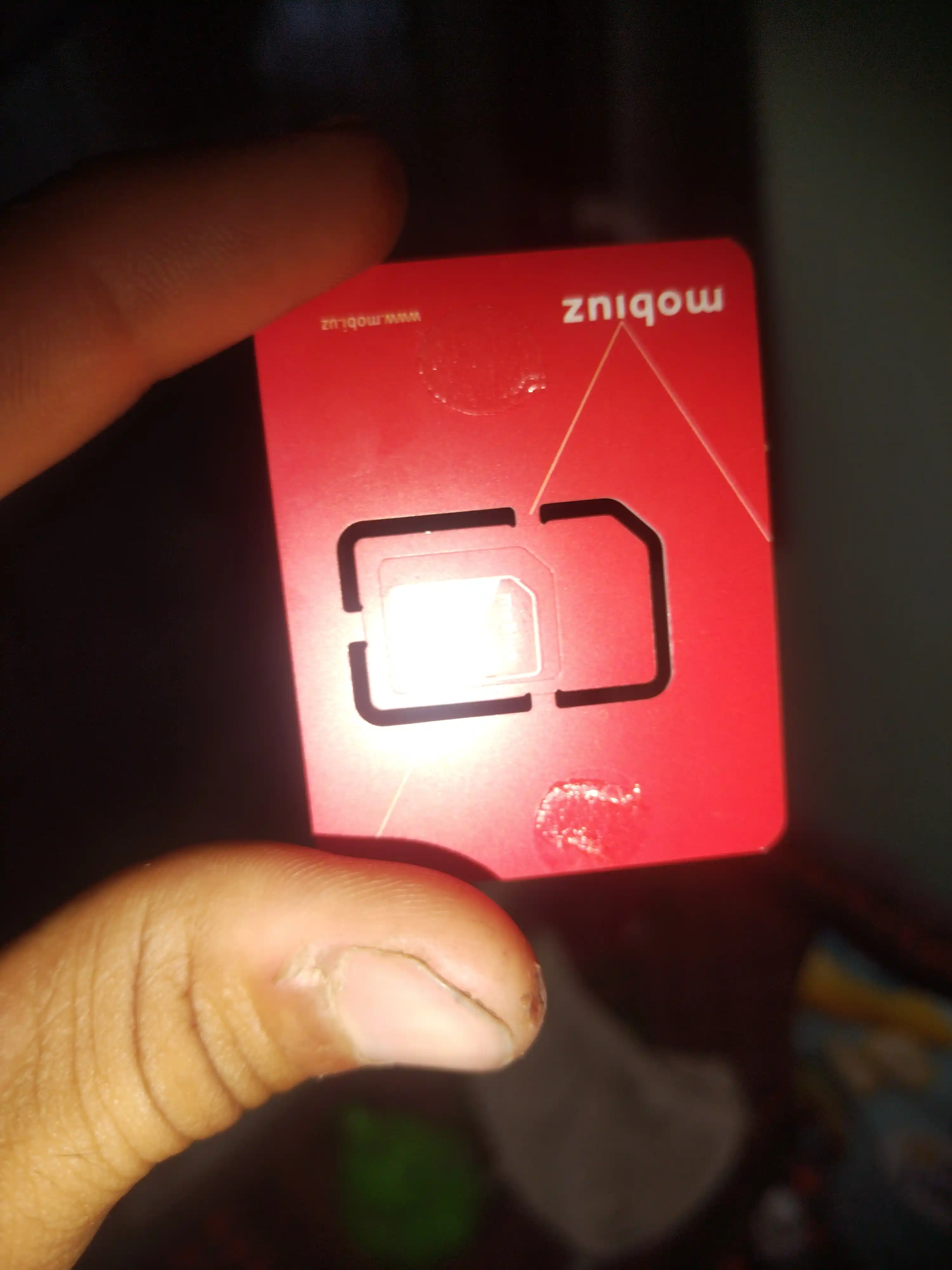 SIM-карта Mobiuz для самостоятельной активации в мобильном приложении
