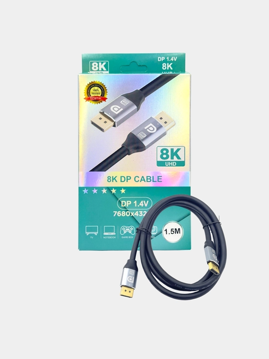 Display port to Display port 8k karobkali 7680x432 1.4v version