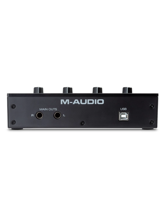 M-Audio M-Track Duo аудиоинтерфейс USB, с 2 микрофонными предусилителями