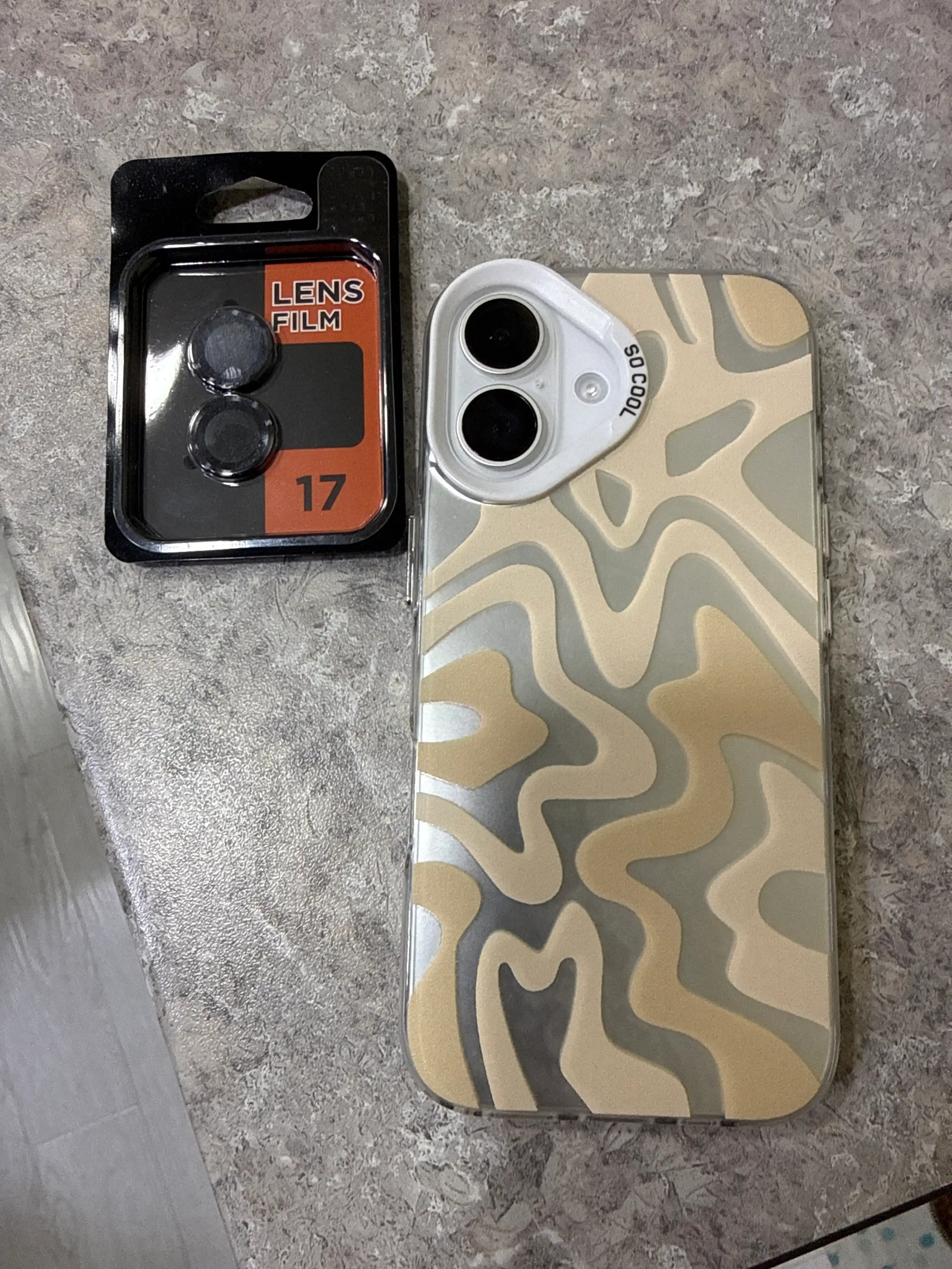 Gilof SO COOL iPhone uchun, modellari 16 va 17 Pro, Pro Max