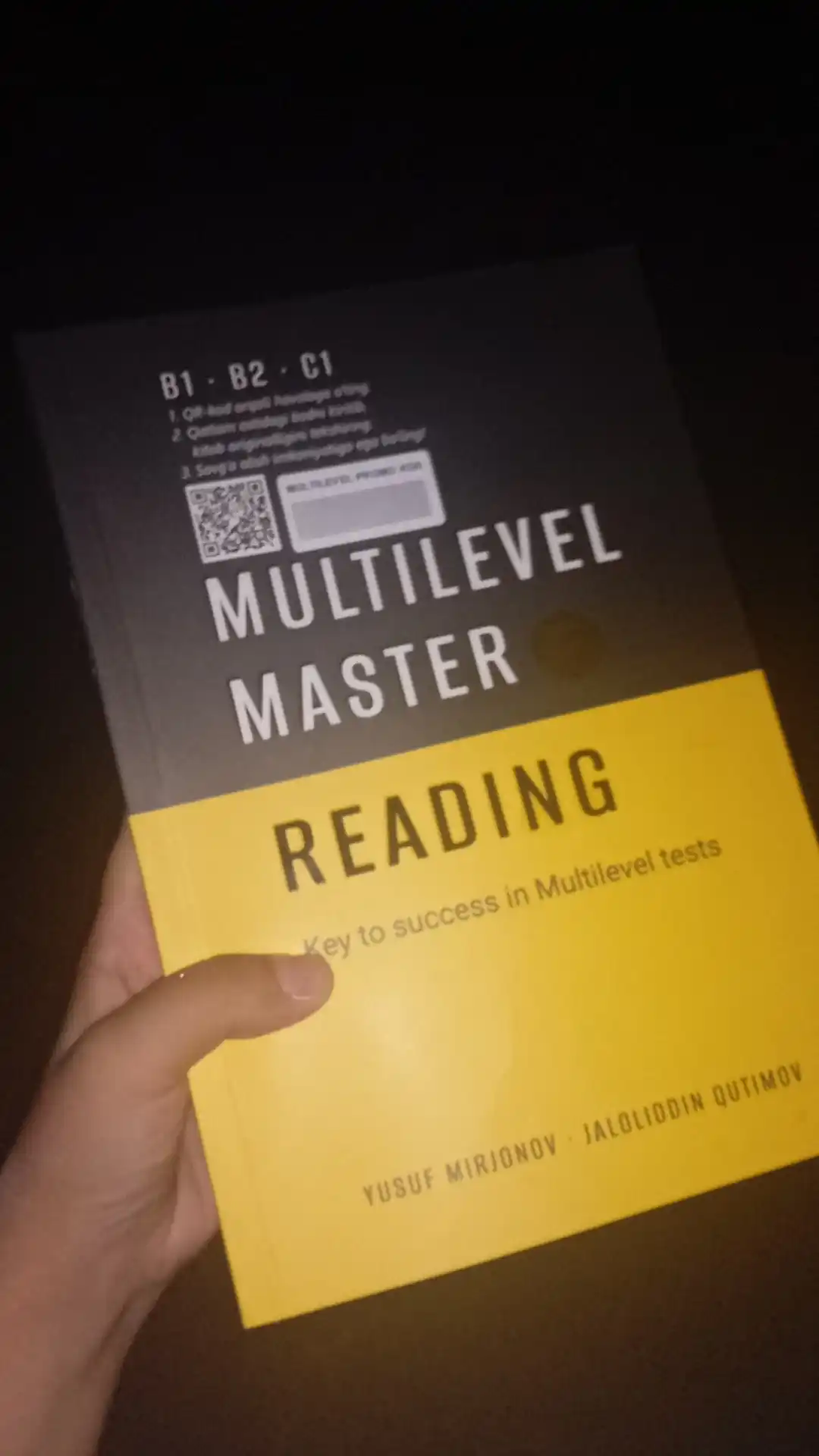 Multilevel Master ingliz tili kitobi Multilevel testiga tayyorlov kitob