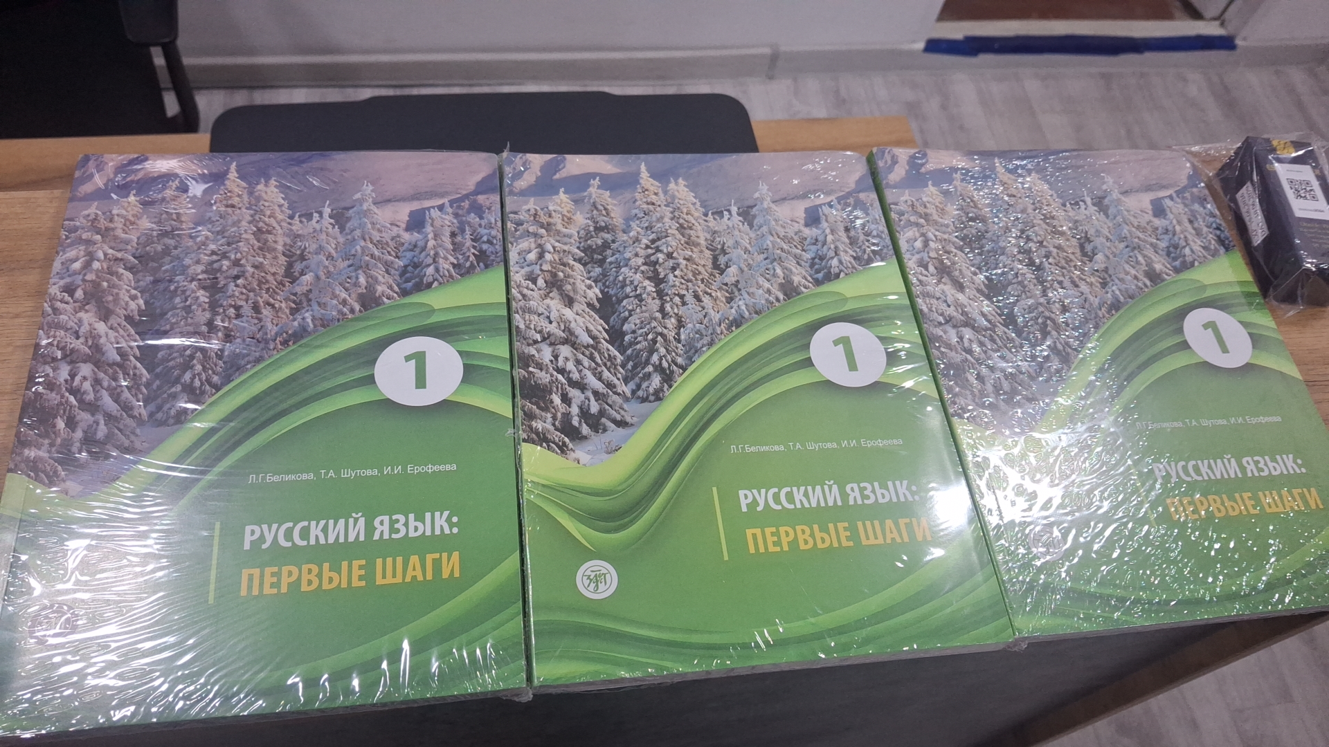 Учебник Русский язык: Первые шаги часть 1
