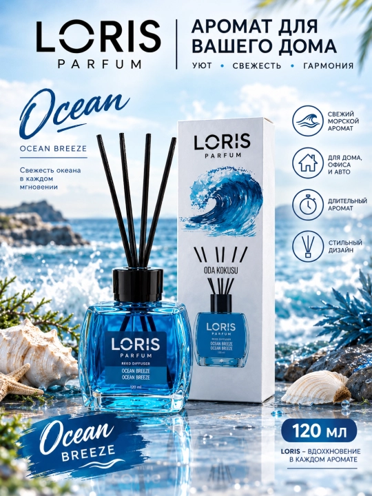 Освежитель воздуха для дома, автомобиля и офиса "LORIS"