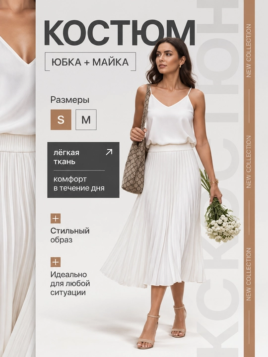 Ayollar to‘plami, ikki qismli kostyum - 