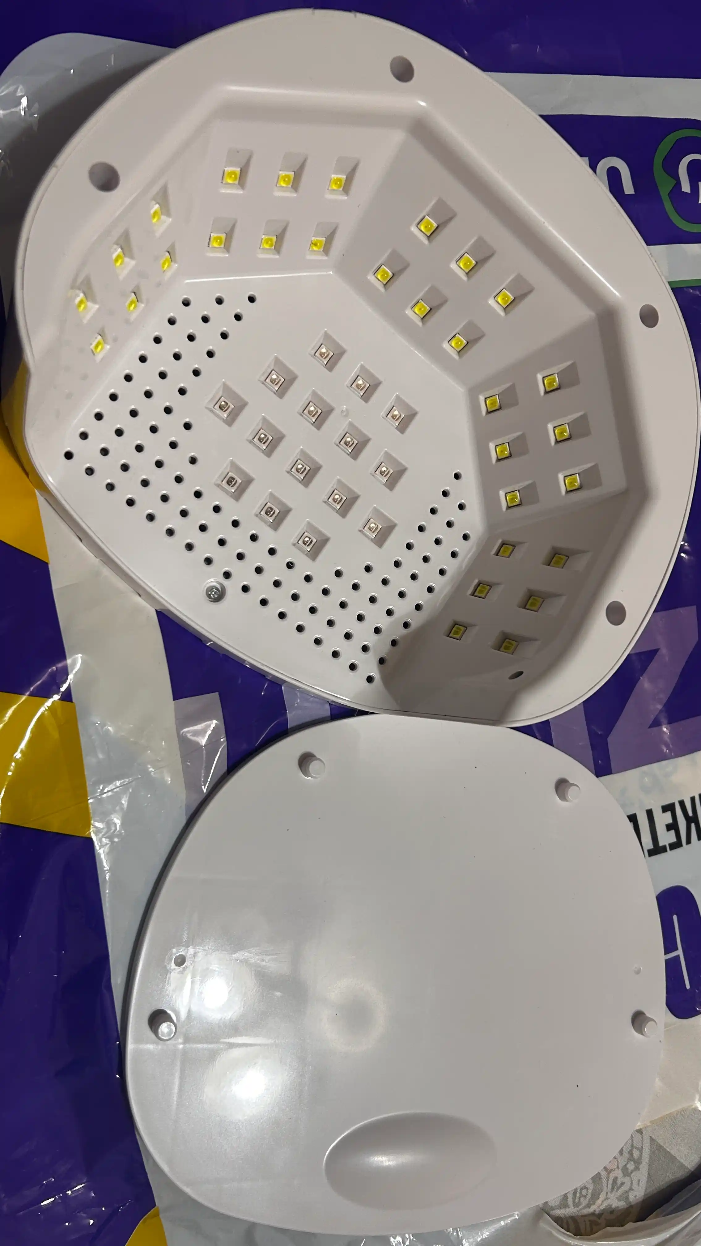 Professional manikyur va pedikyur uchun lampa, 288W, tirnoqlarni quritish uchun
