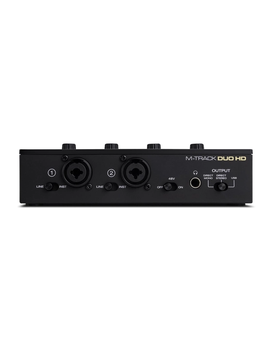 M-Audio M-Track Duo HD Producer Pack комплект для звукозаписи, с микрофоном и наушниками