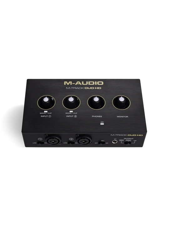 M-Audio M-Track Duo HD Producer Pack комплект для звукозаписи, с микрофоном и наушниками