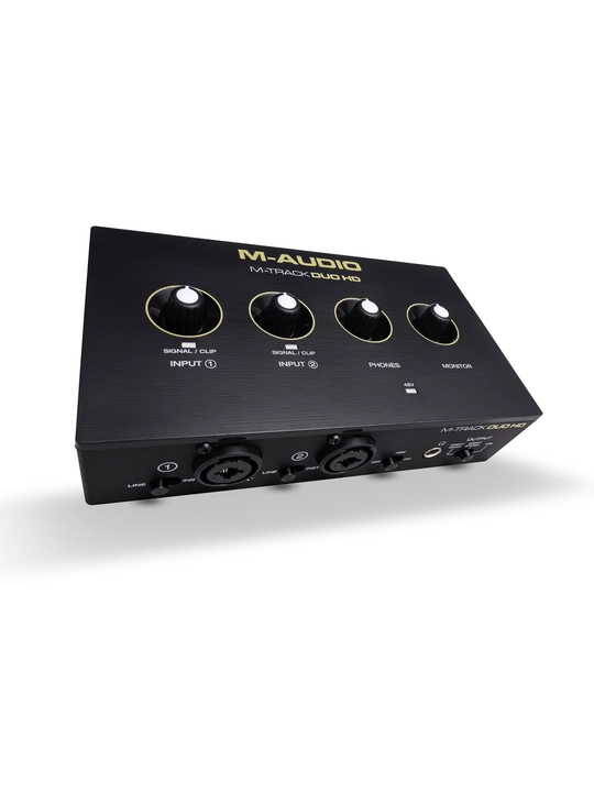 M-Audio M-Track Duo HD Producer Pack комплект для звукозаписи, с микрофоном и наушниками