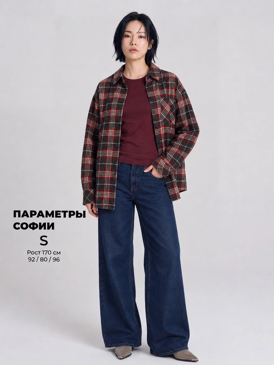 Футболка приталенная с коротким рукавом ТВОЕ