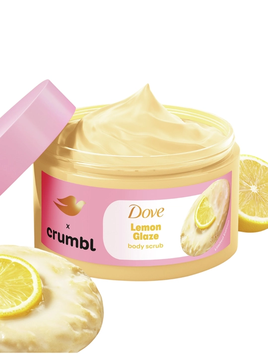 Скраб для теля Dove Body Scrub Gommage Corps/Dove Crumbl Lemon Glaze