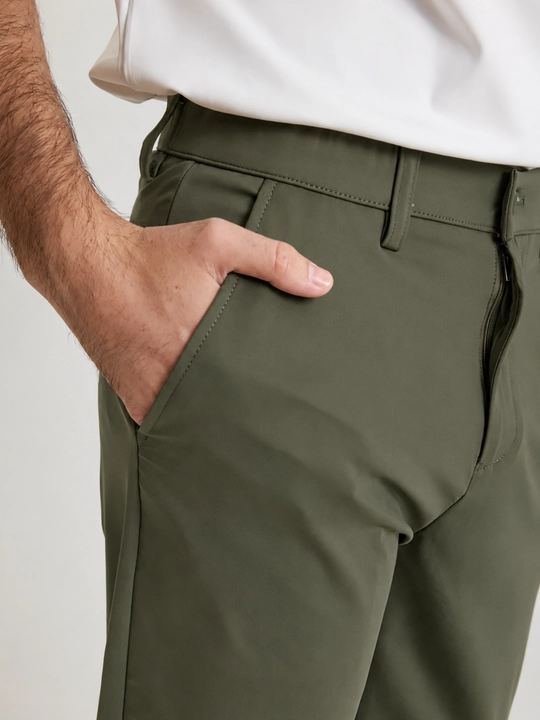 Мужские брюки Polo Classic из мягкого материала, классические брюки