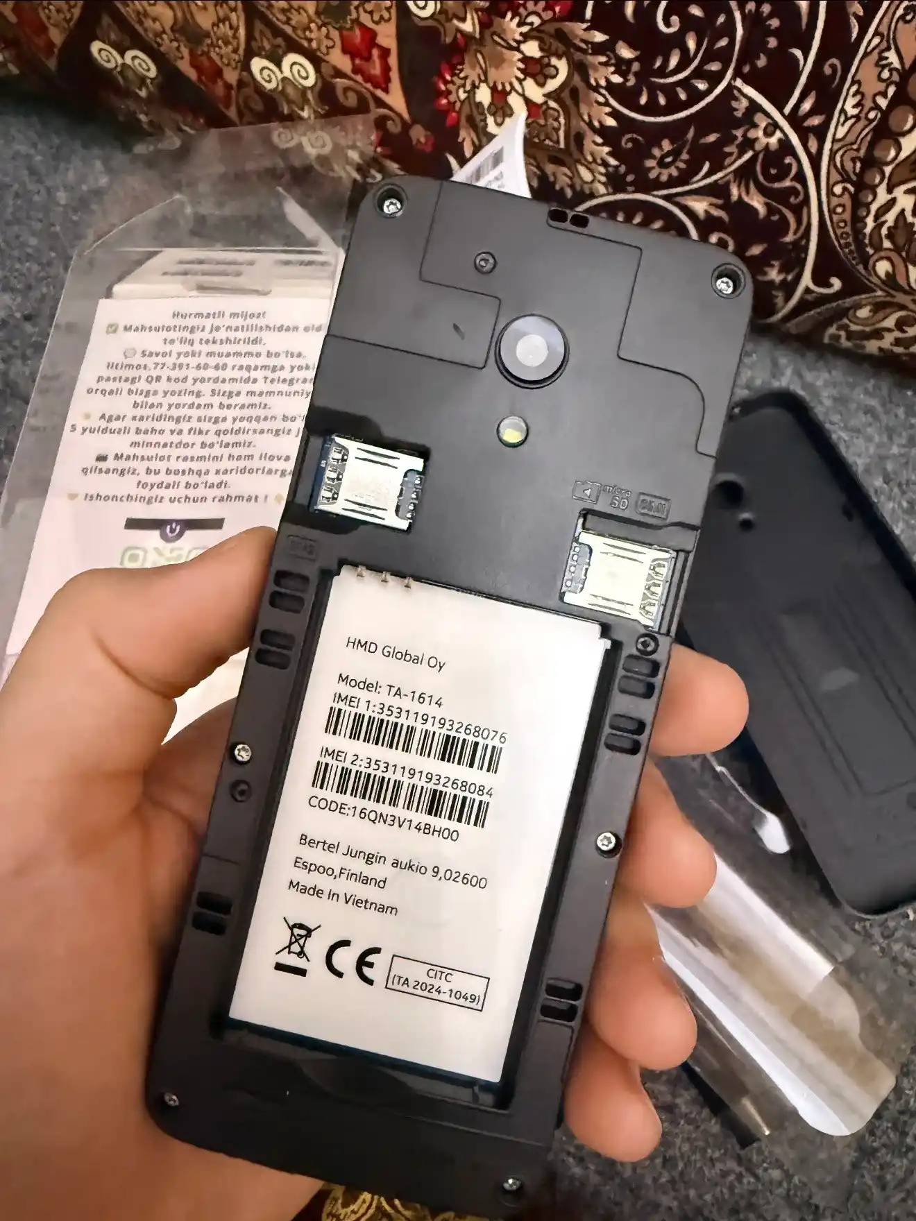 Nokia 235 Afsonaviy sinalgan legendarniy Brend endi yana Sotuvda ulgurib qoling 2 ta sim