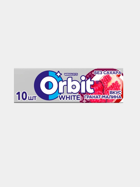 Жевательная резинка Orbit White Гранат-Малина 13,6 г × 30 шт - 