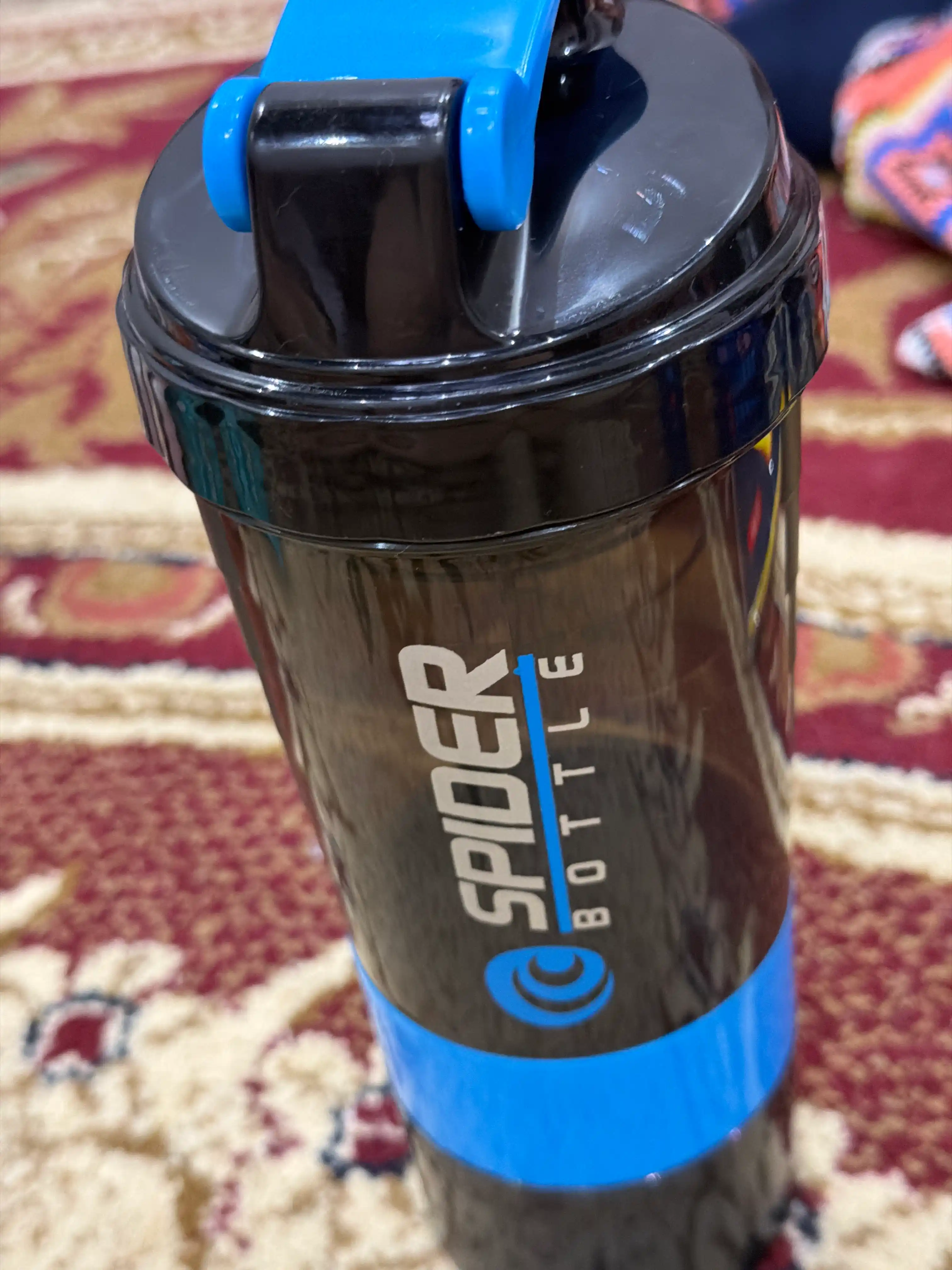 Sheyker, shaker suv shisha, sport idish, geyner, oqsil, protein, 600 ml, uniseks