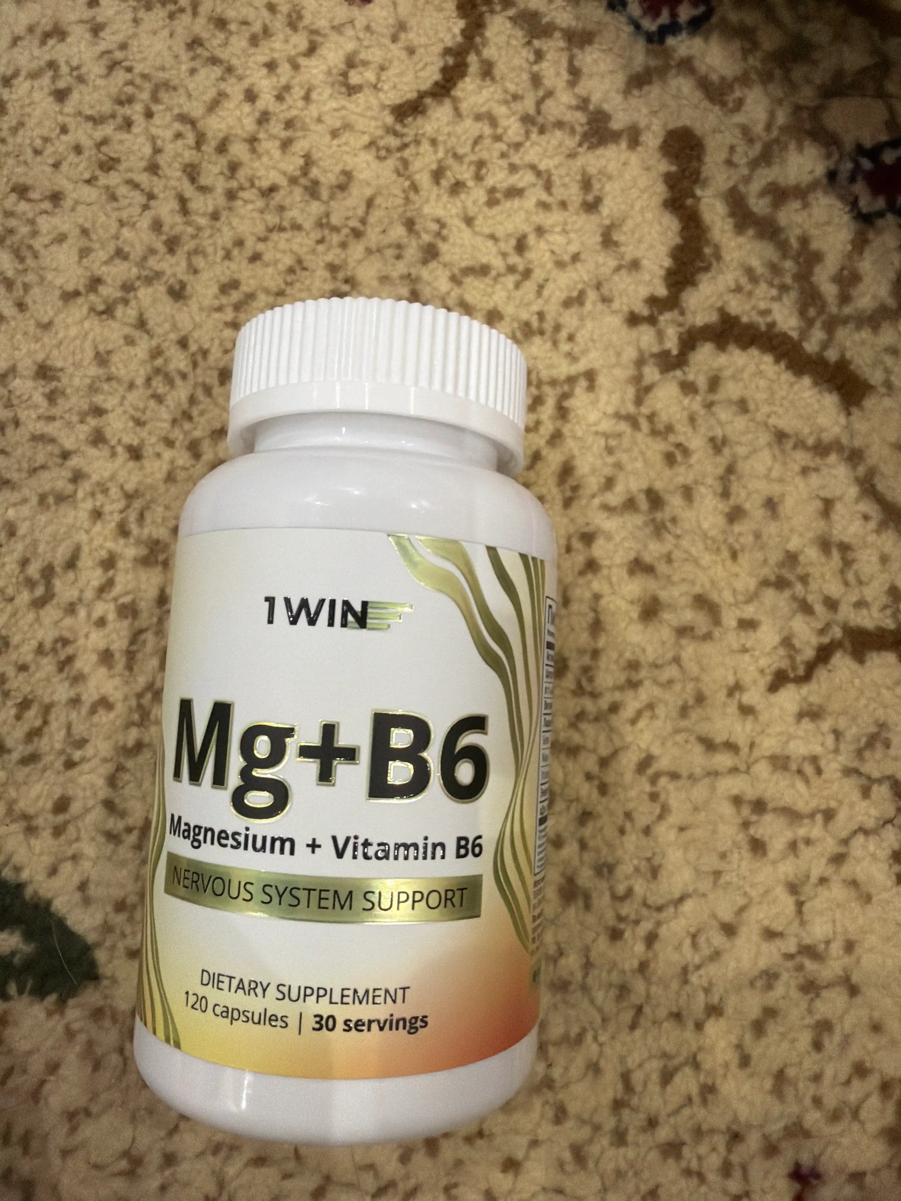 Магний + Витамин B6,  высокоусвояемый, антистресс, для нервной системы и сна
