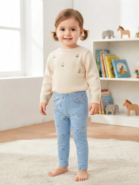 Bolalar uchun qulay "Tiny Bow" legginslari - 