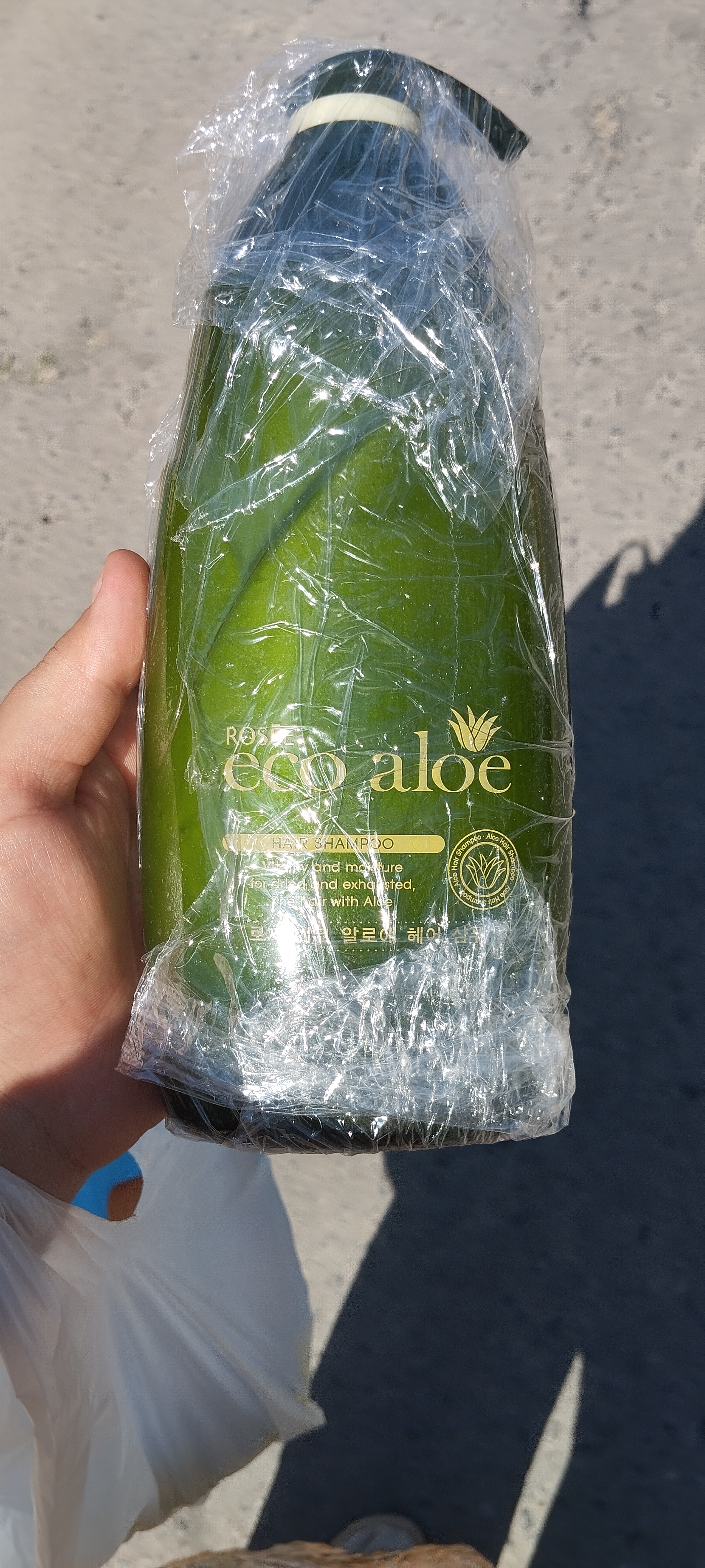 Rosse Eco Aloe namlantiruvchi koreys shampuni, 760 ml