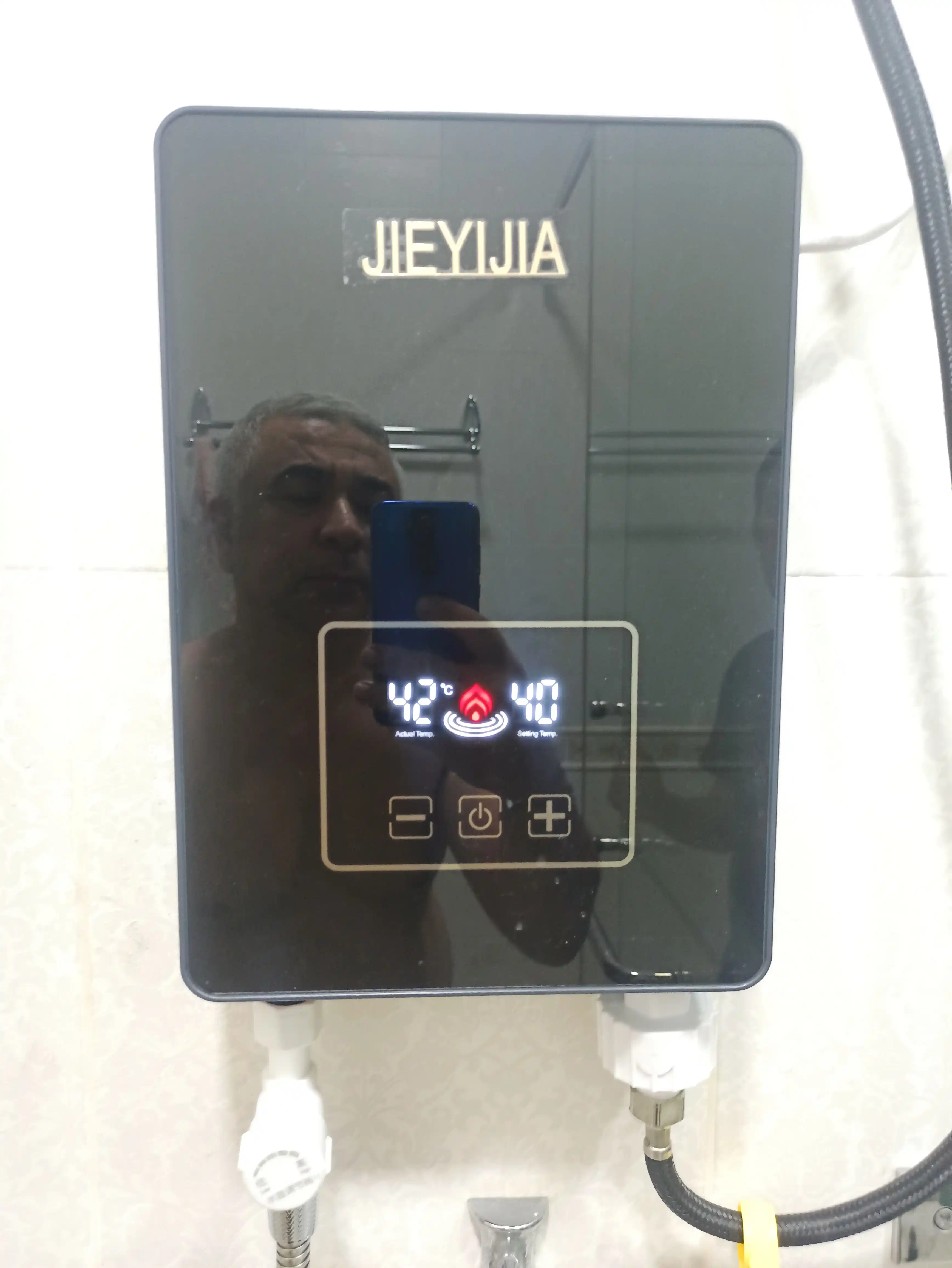Elektr oqimli suv isitkich, uy uchun ixcham suv isitgich, JIEYIJIA 5500W