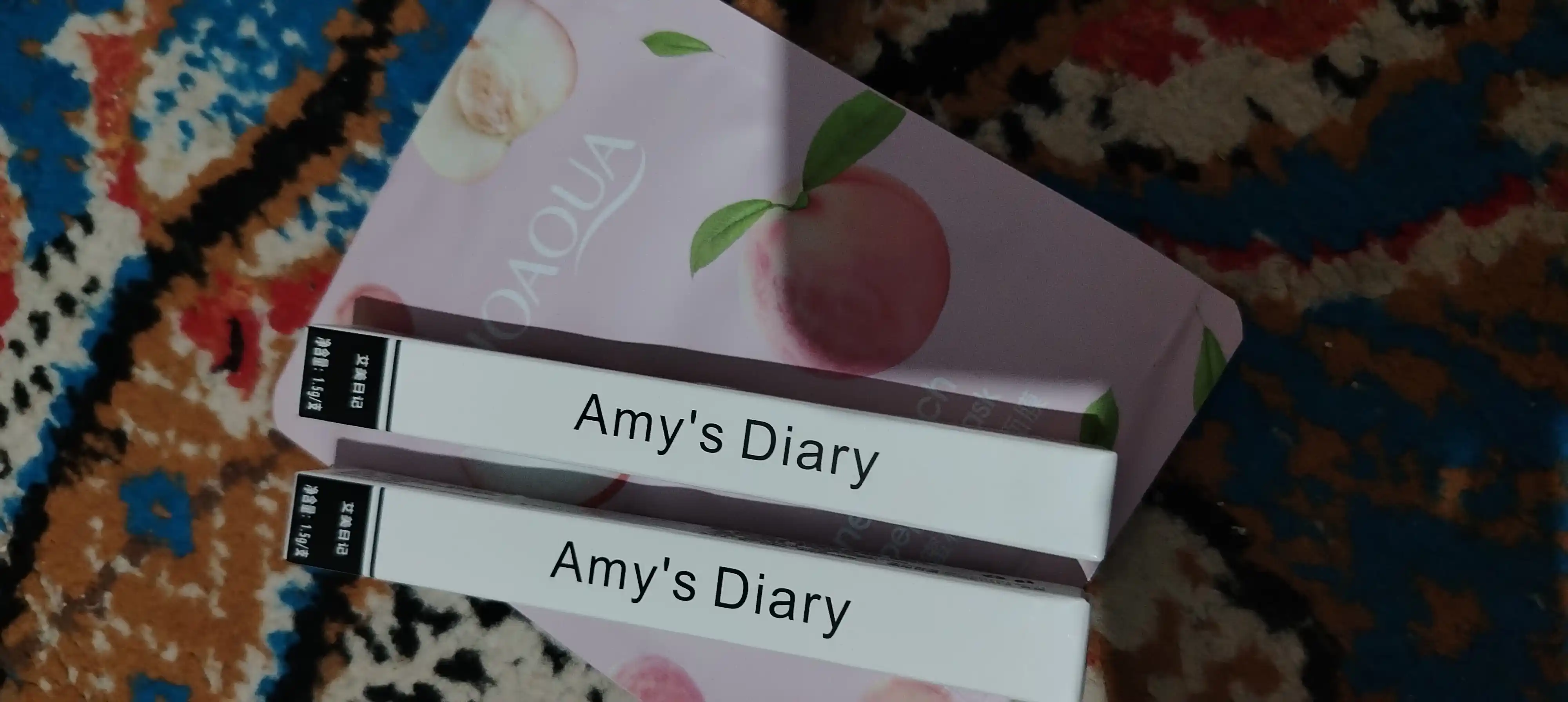 Набор тушей для ресниц Amy’s Diary 2 штуки + маска в подарок