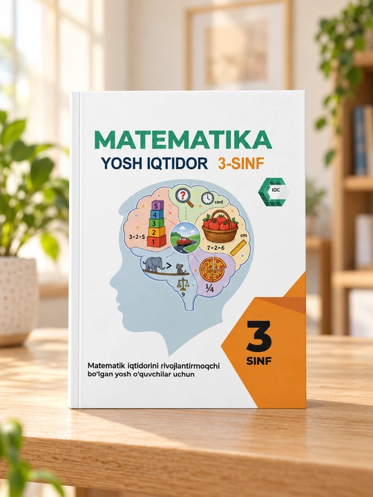 IDC Matematika: Yosh iqtidor — 3-sinf uchun 19 mavzuli qo‘llanma - 