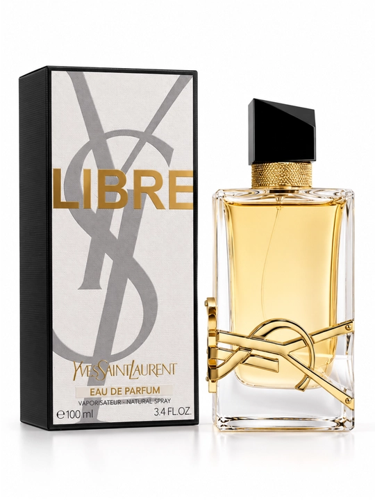 Libre uslubidagi parfyumlangan suvi, lavanda va vanilning gul ifori bilan, 100 ml flakon