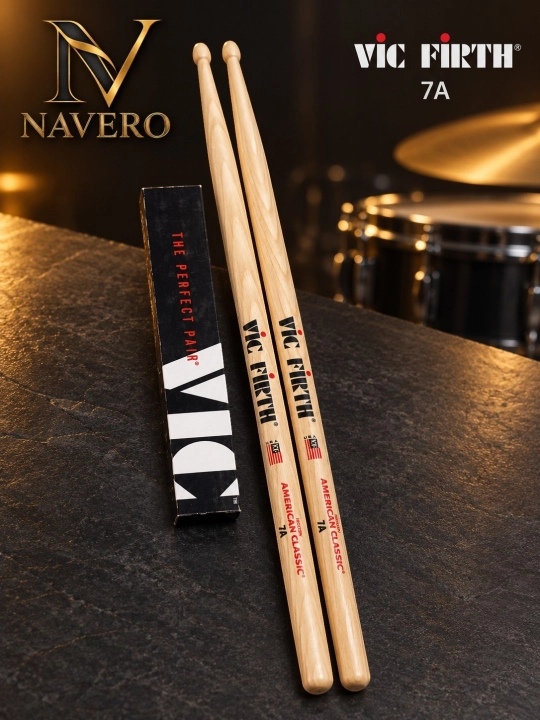 Барабанные палочки Vic Firth American Classic, 5A, 5AN, 7A, 7AN, 1 пара