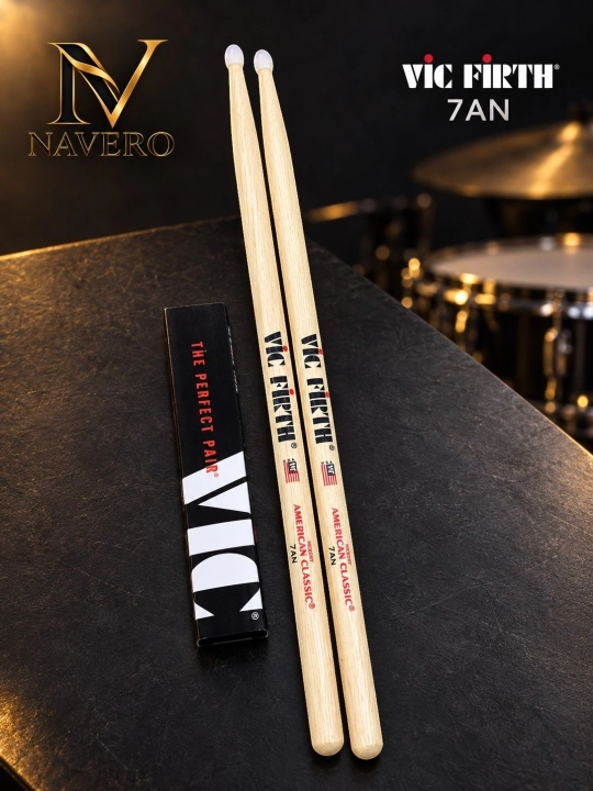 Барабанные палочки Vic Firth American Classic, 5A, 5AN, 7A, 7AN, 1 пара