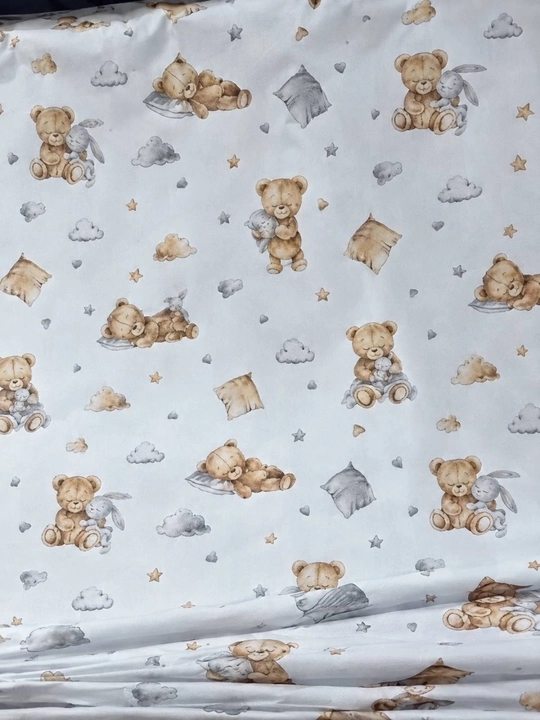 Детский комплект постельного белья, 100% хлопок, 1-спальный, простыня и наволочка